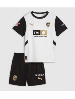 Valencia Replika Hemmakläder Barn 2024-25 Kortärmad (+ byxor)